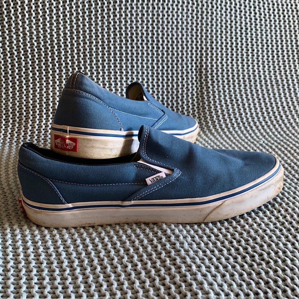 VANS Slip-on Shoes mens size 10.5 Blue